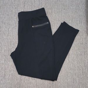 Lark + Grey Pull-On Black Pants